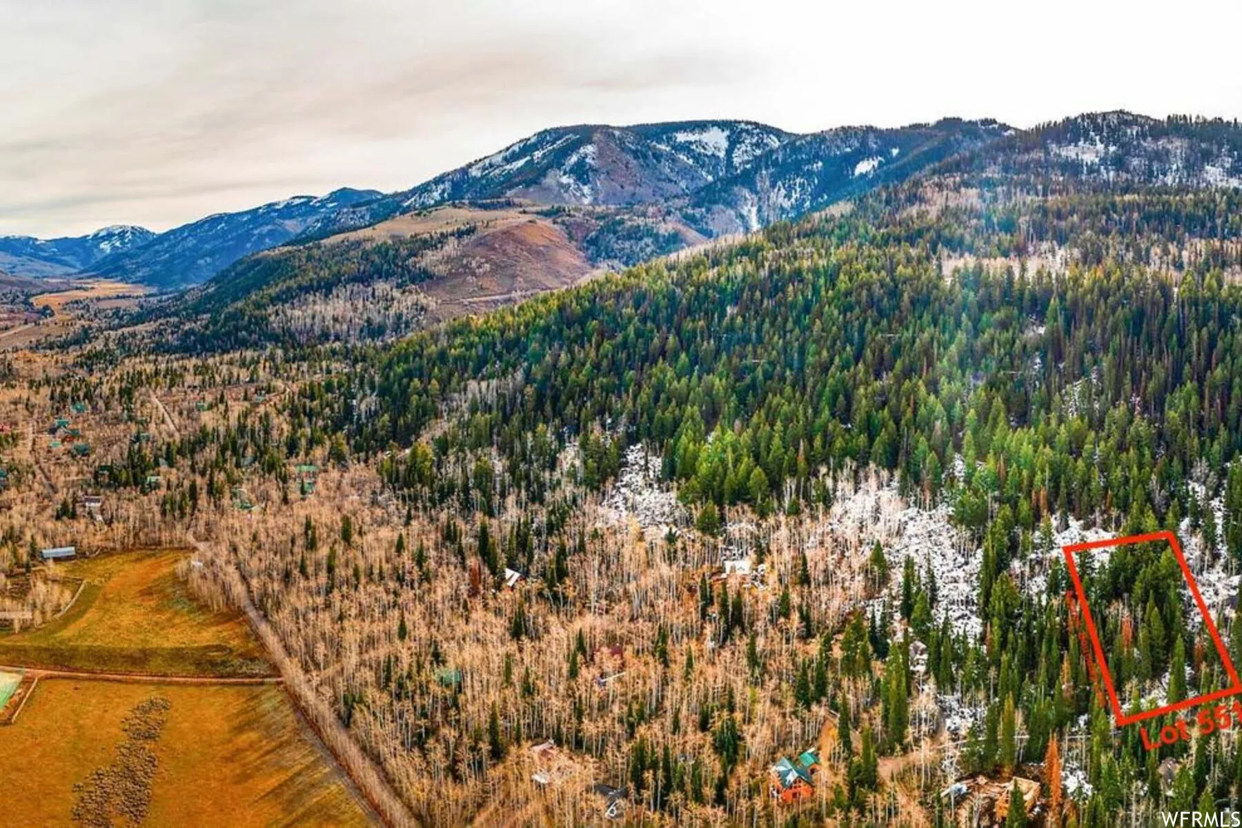 View of mountain backdrop