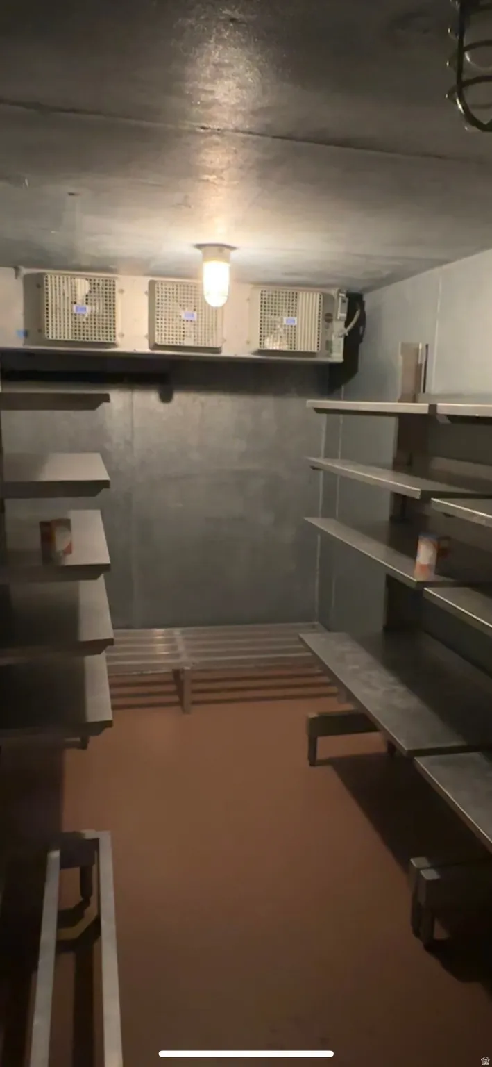 View of storage room