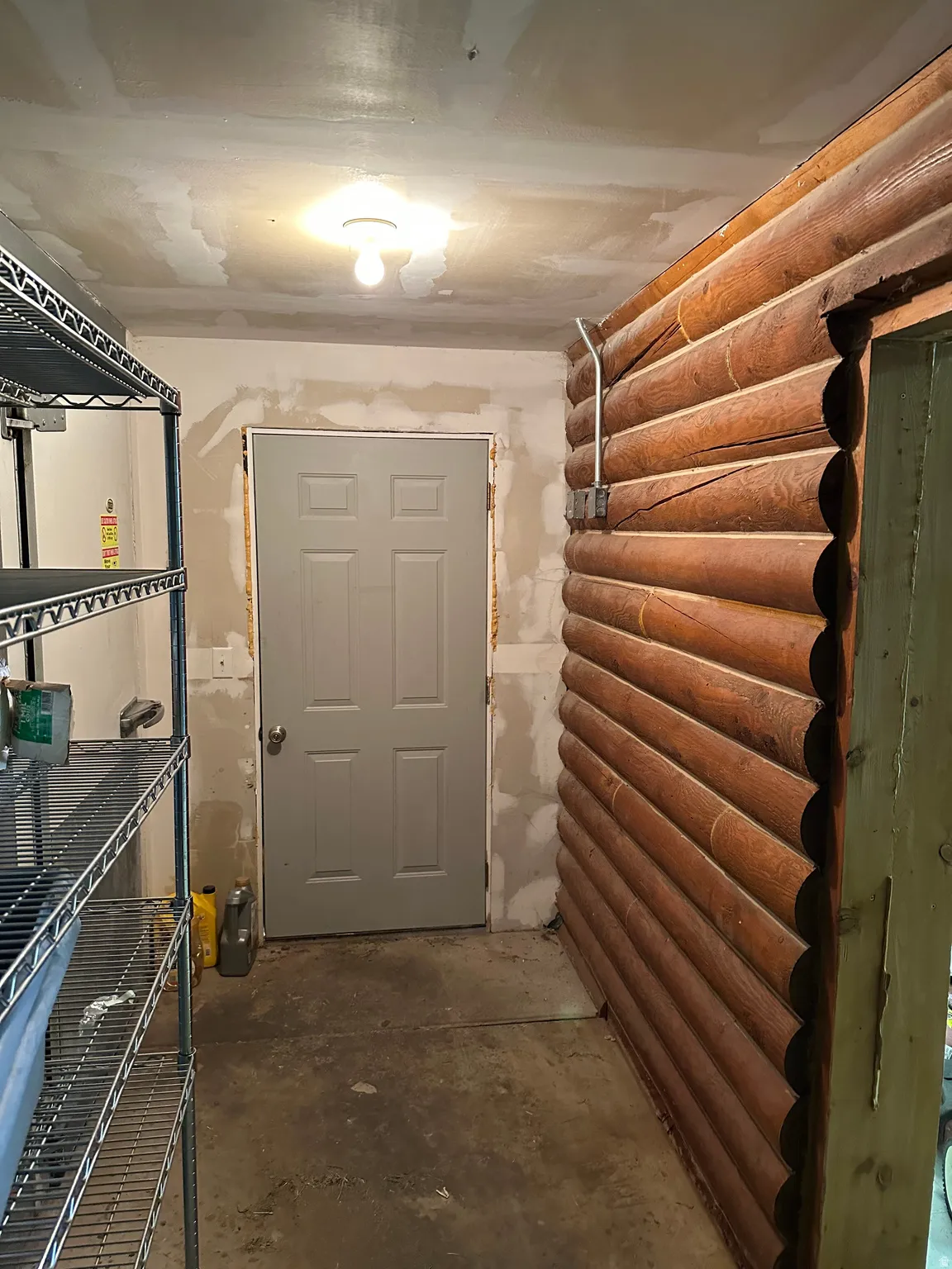 View of storage room