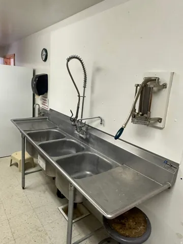 Kitchen with a sink