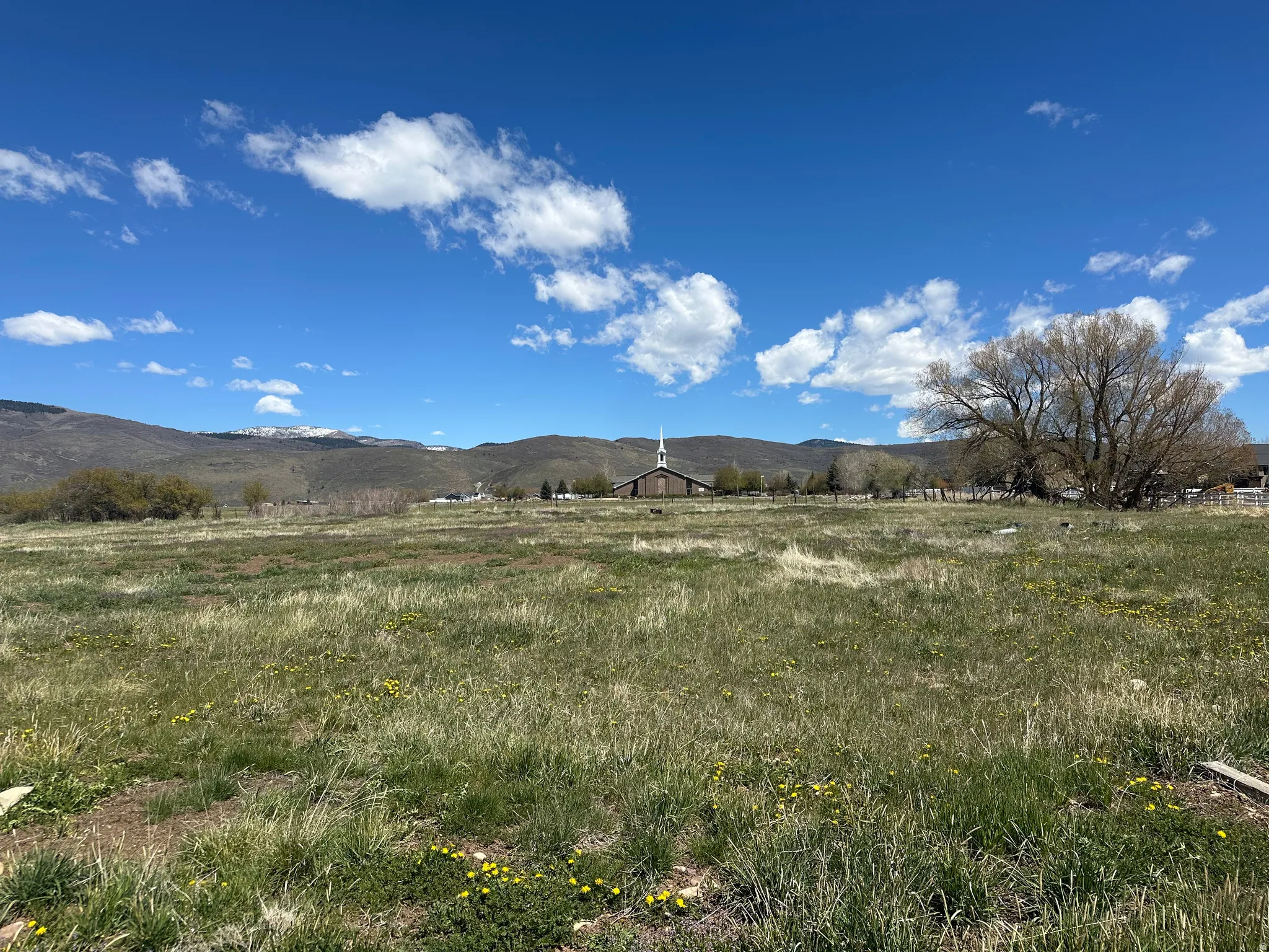 Mountain view featuring rural landscape