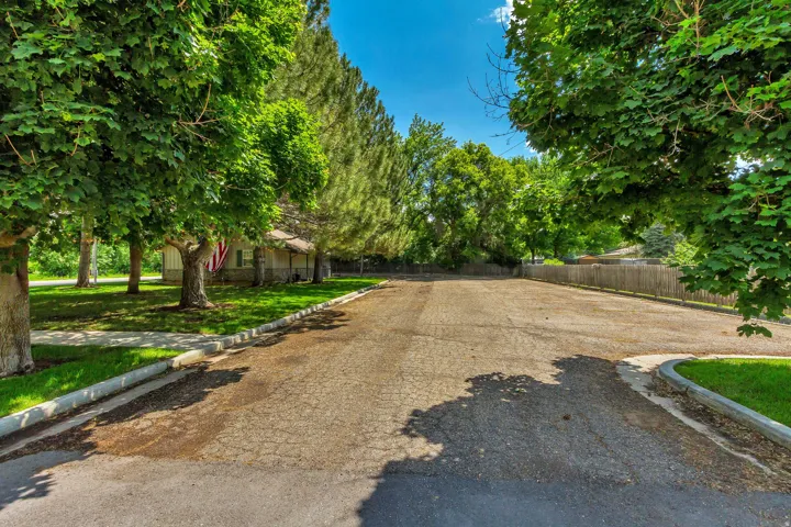 View of street with curbs