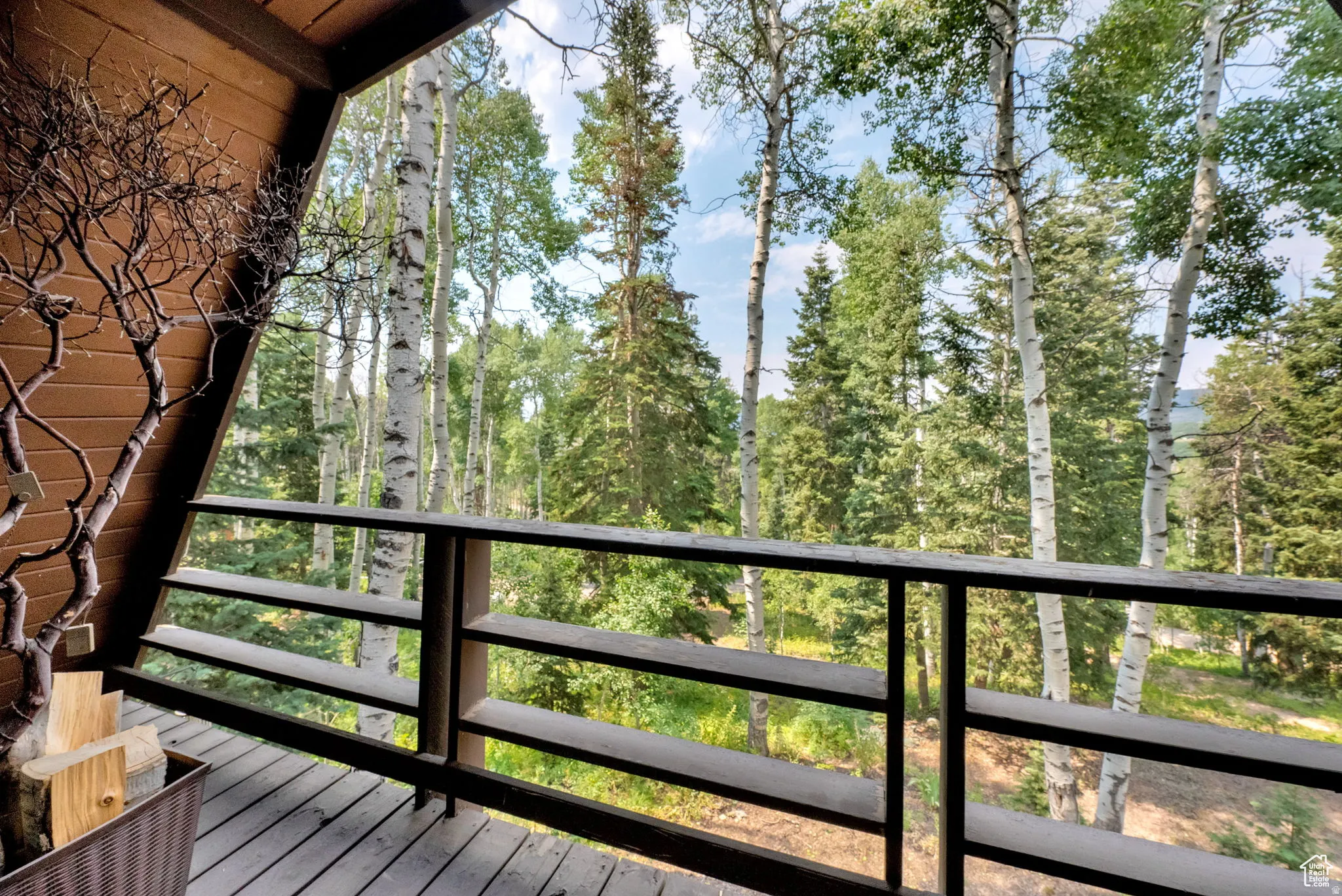 View of deck
