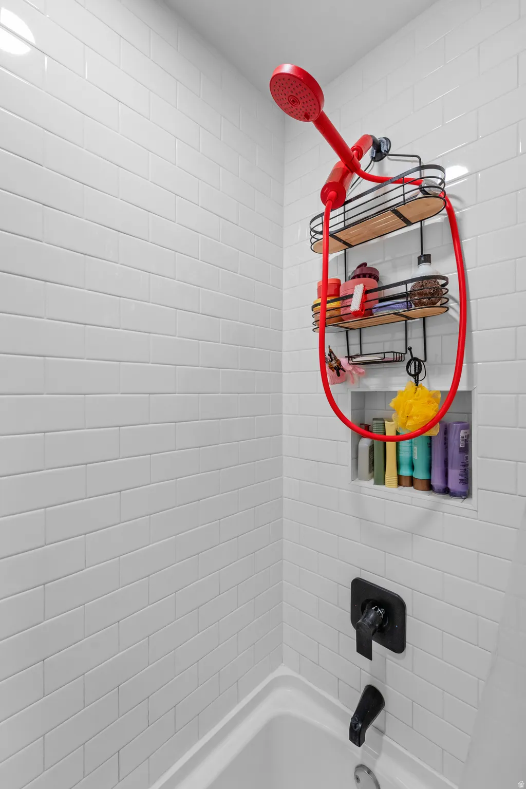 Bathroom with  shower combination