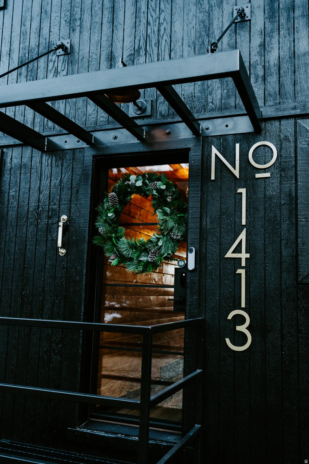 View of exterior entry