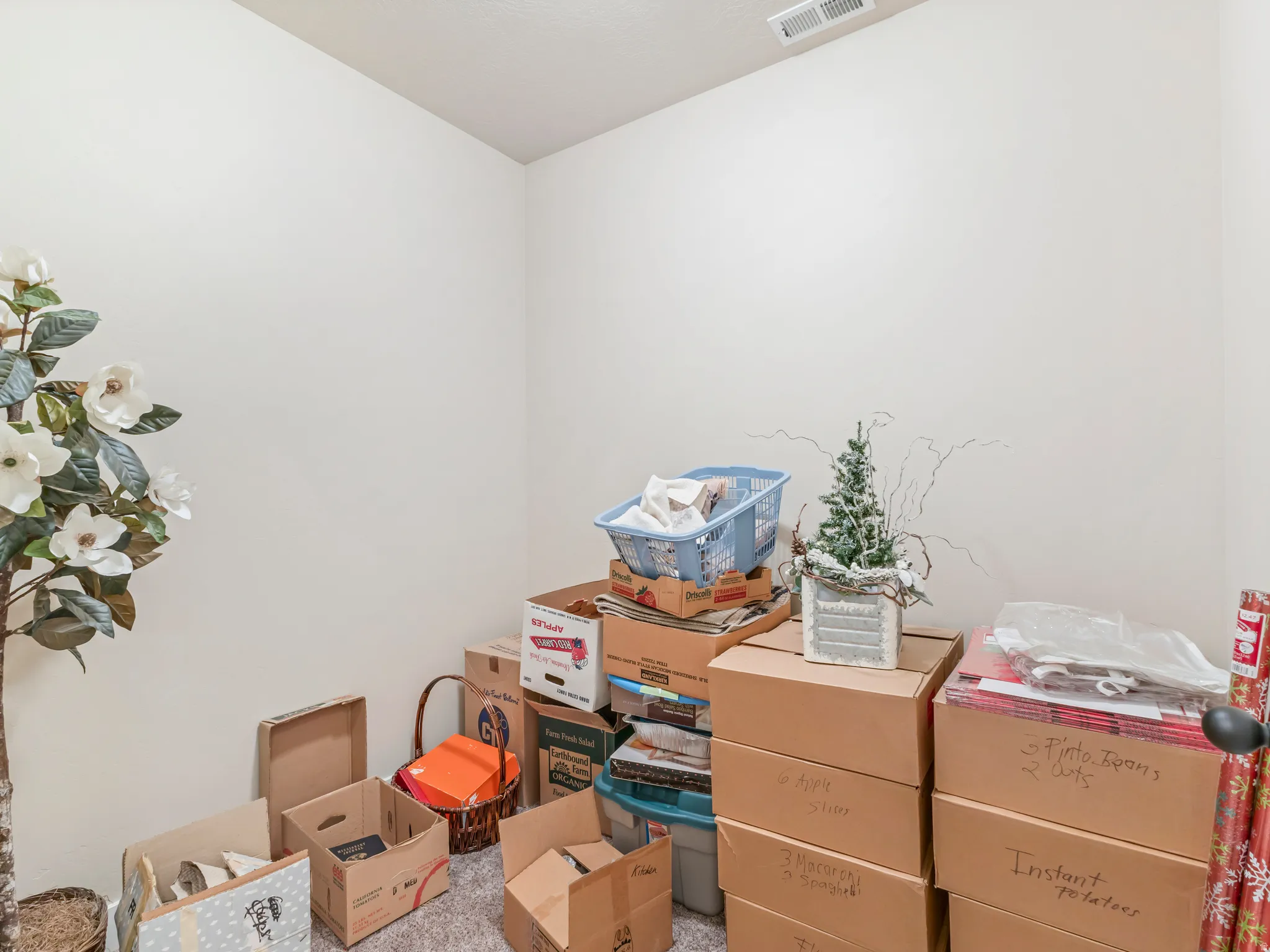 View of storage room