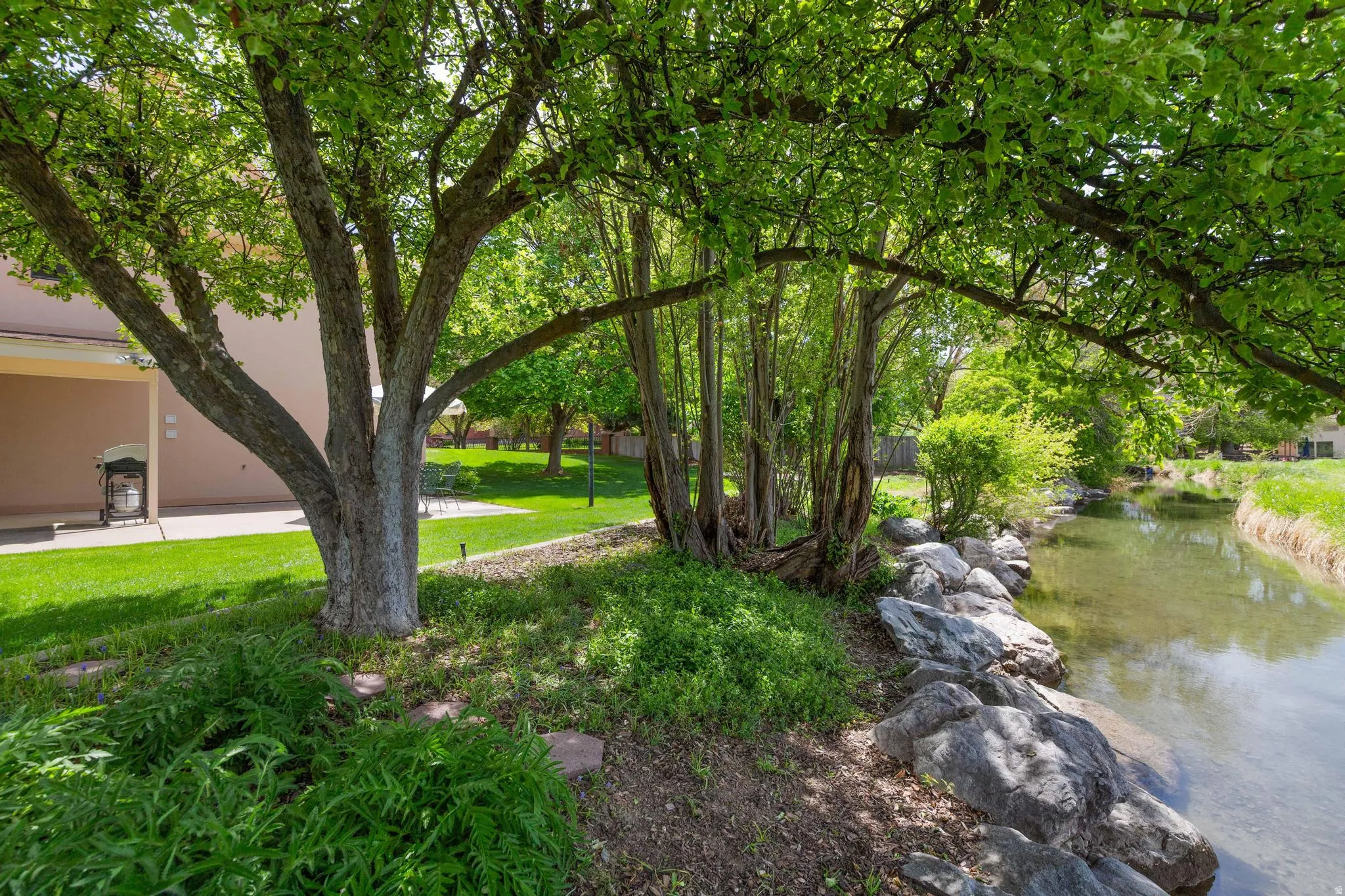 View of property's community featuring a water view