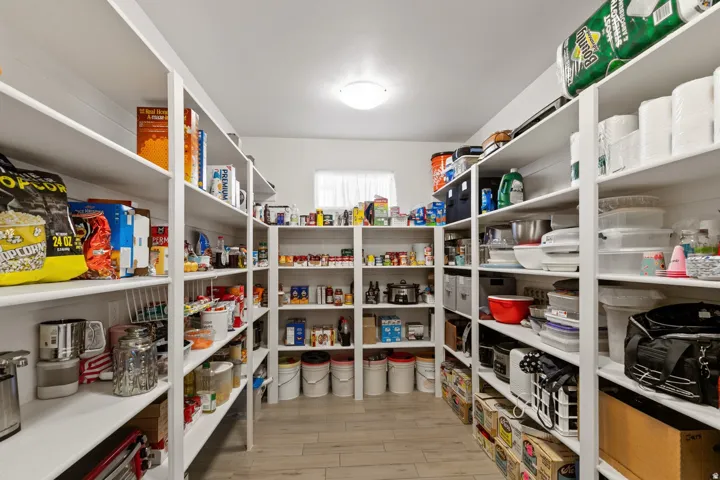 View of storage area