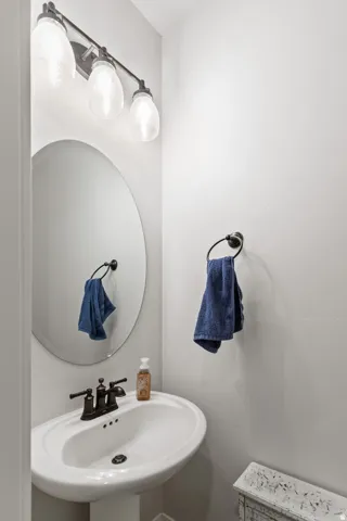 Bathroom with a sink