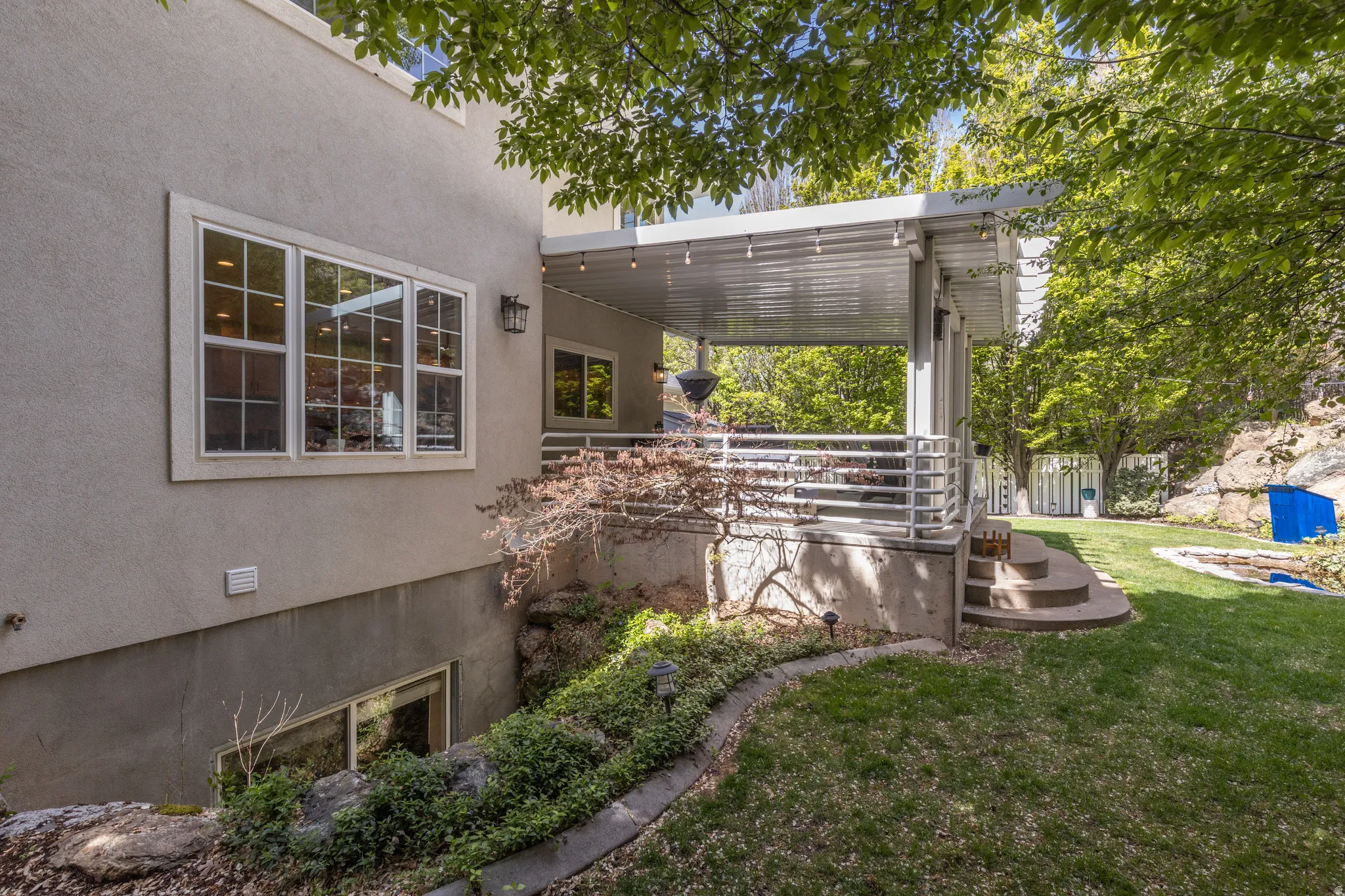 Back patio
