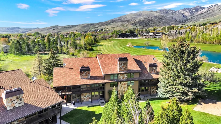 Aerial View of Building 4 on the golf course