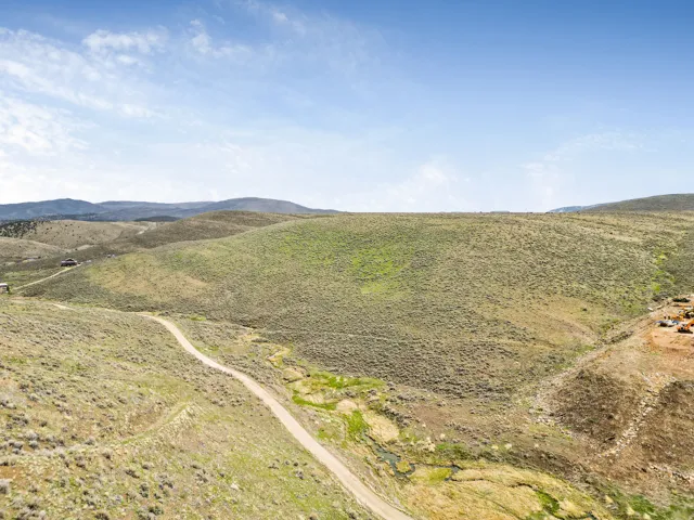 Aerial view of mountains