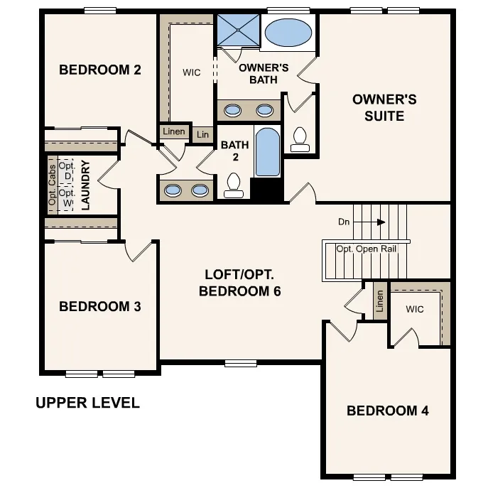 View of home floor plan