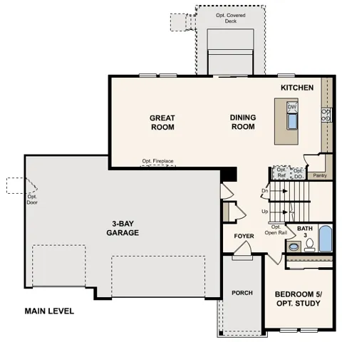 View of room layout
