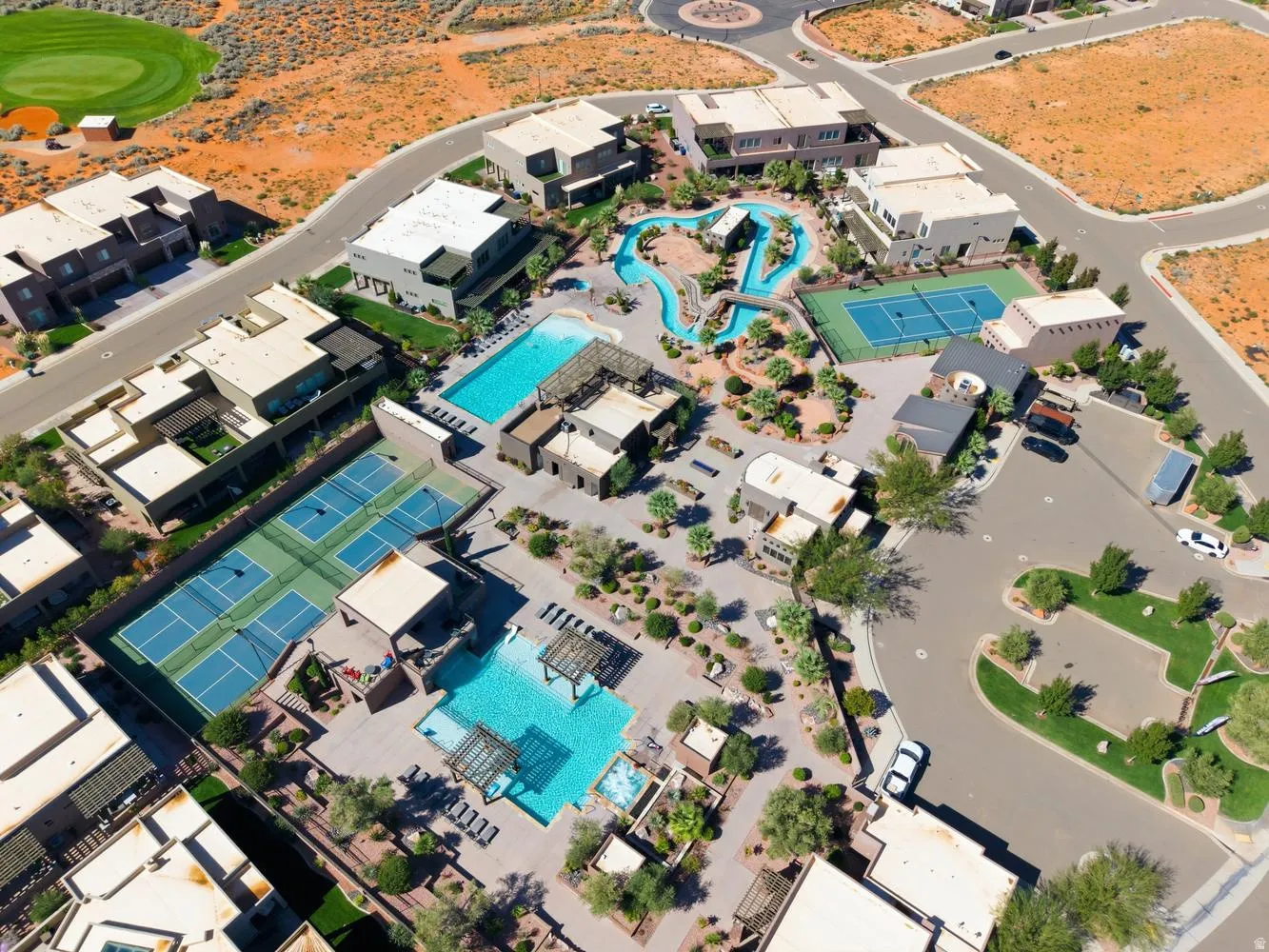 View of property location featuring a pool