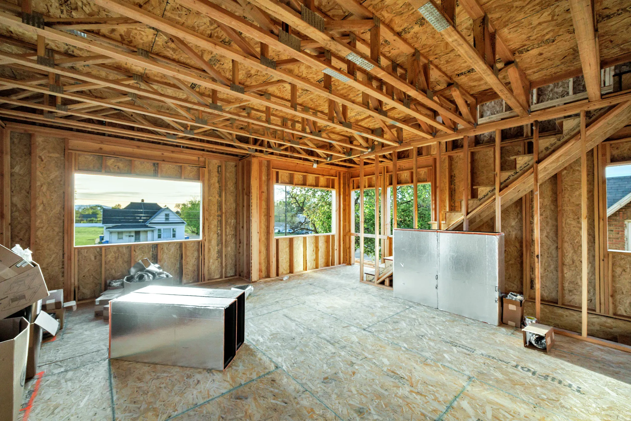 View of rooms with abundant natural light