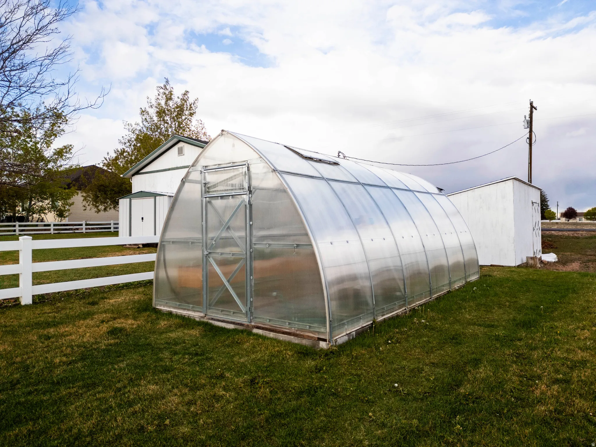 View of greenhouse