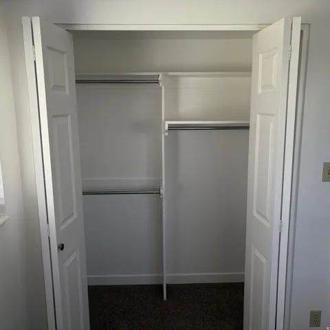 View of closet