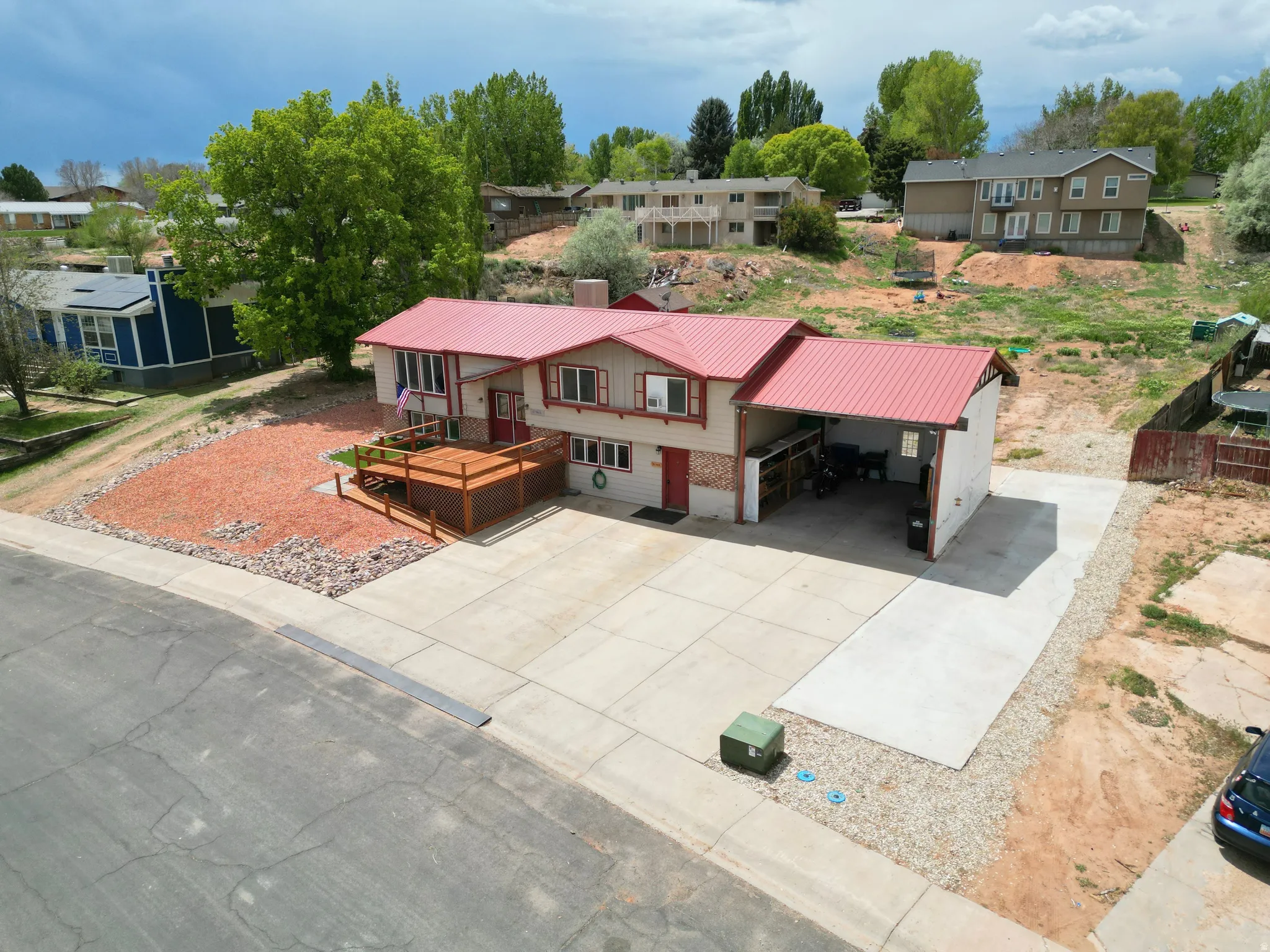 Drone / aerial view
