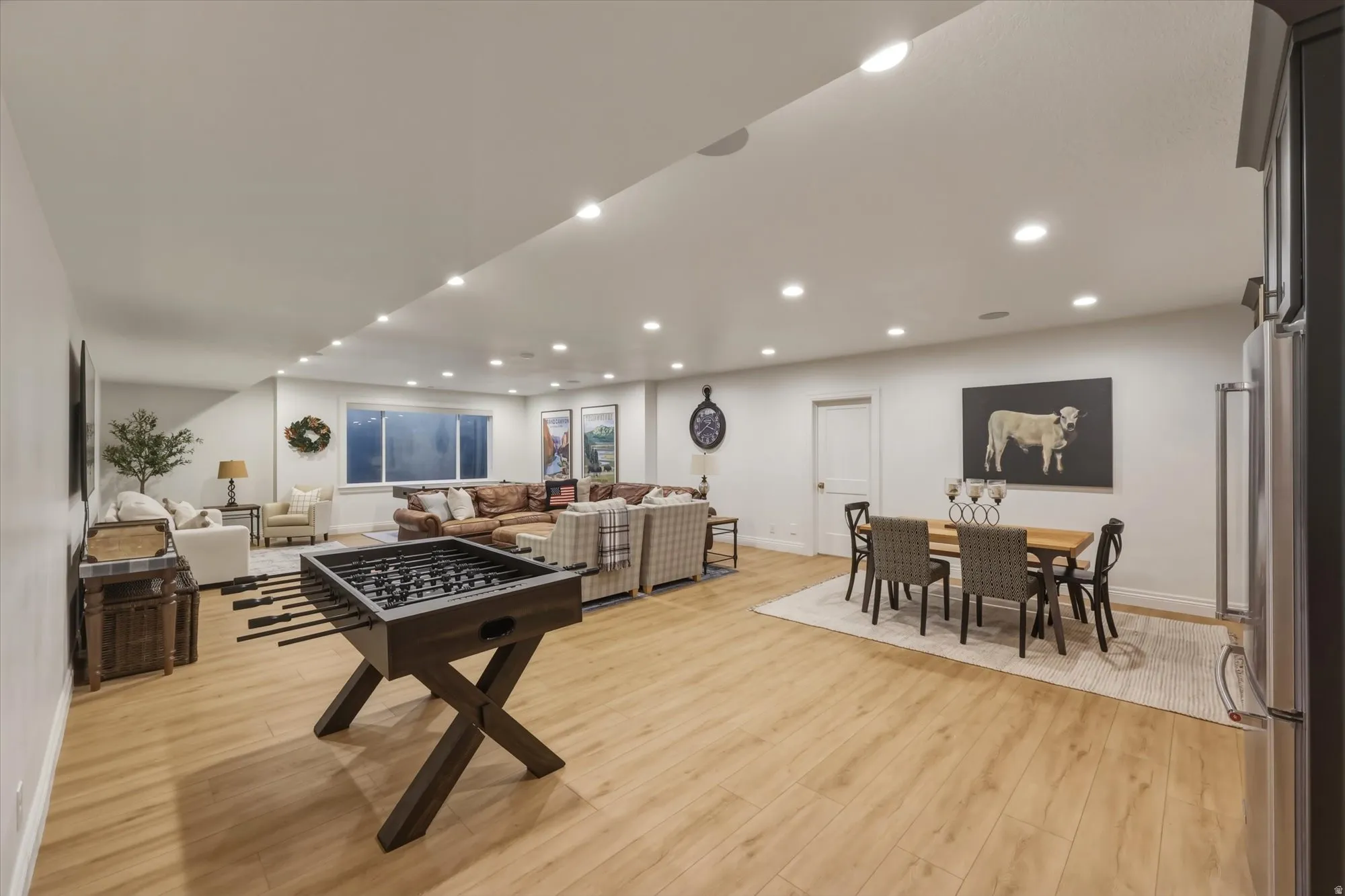 Basement recreation room