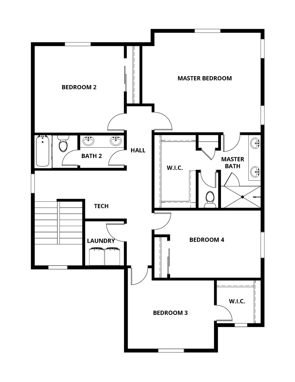 View of home floor plan