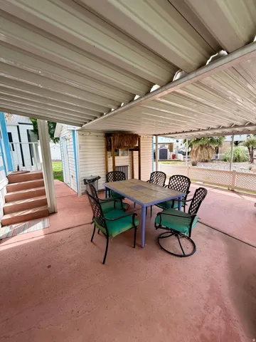 View of patio / terrace featuring outdoor dining area
