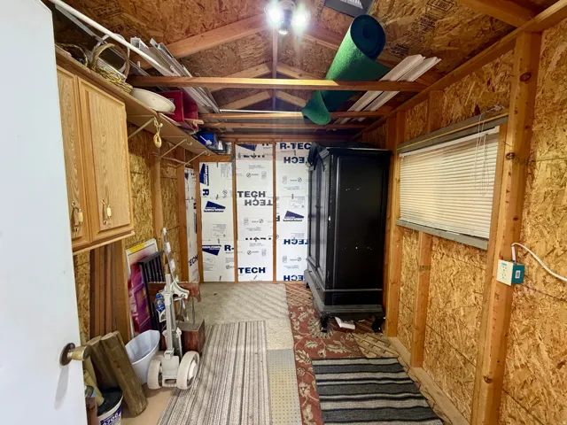 View of storage room