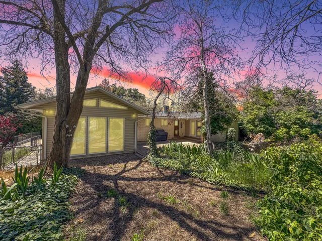 Rear view of property