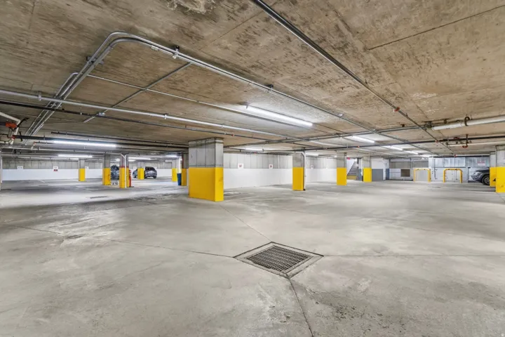 View of parking deck