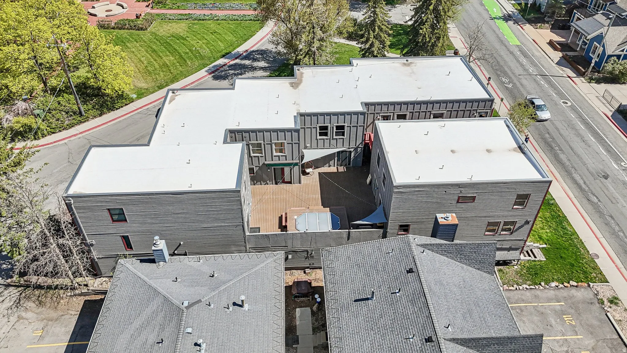 Drone / aerial view