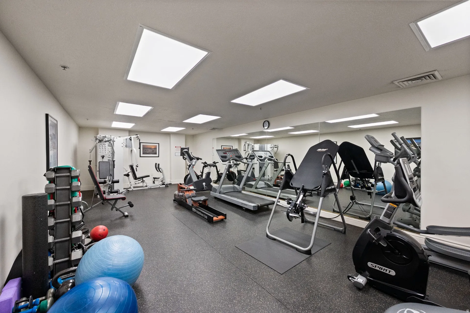 View of exercise room