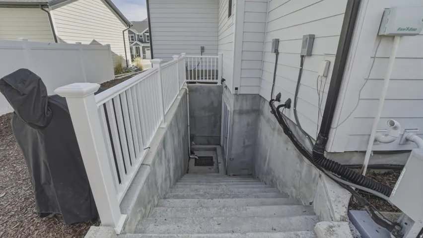View of stairway