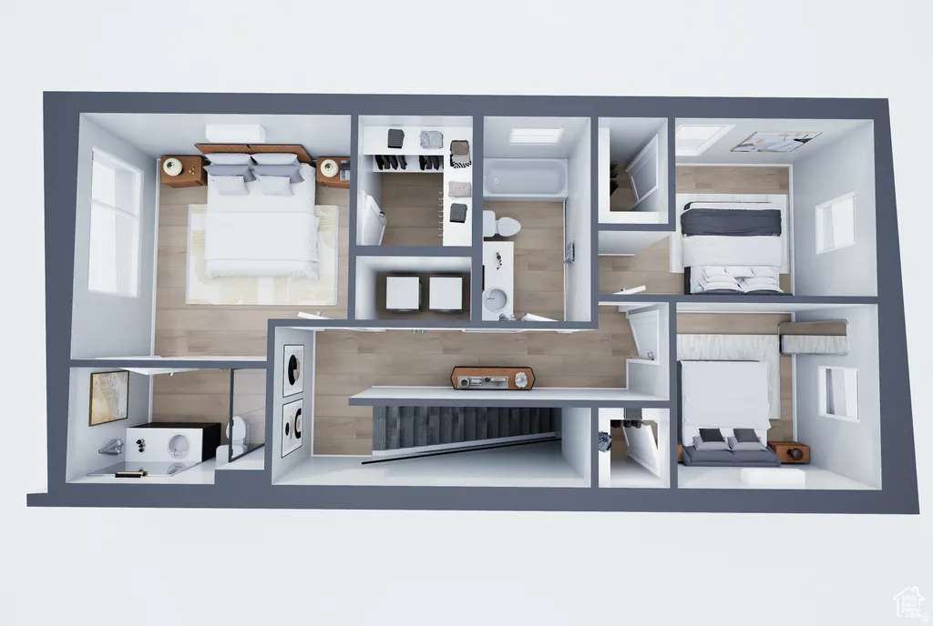 View of room layout