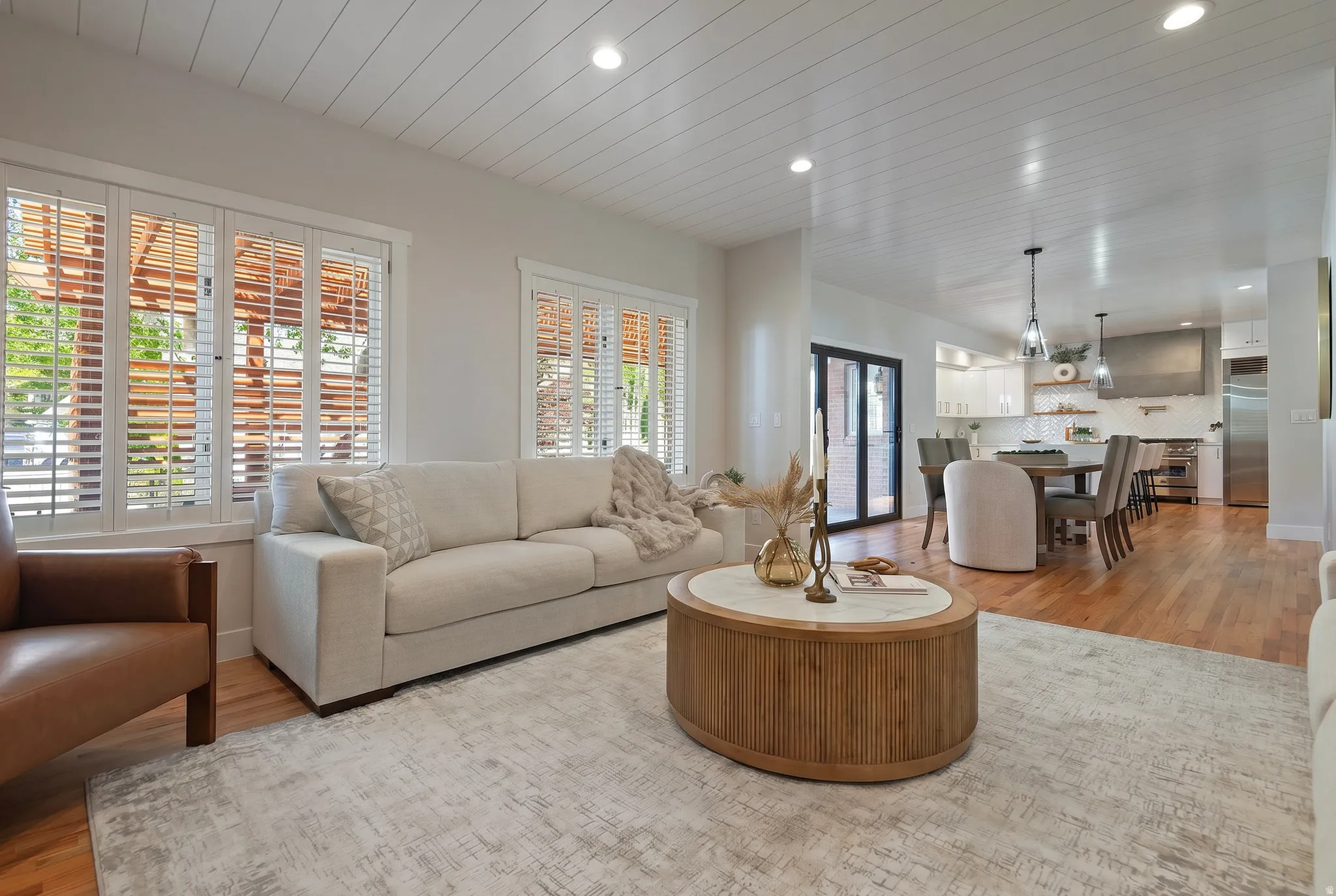 Open concept living area