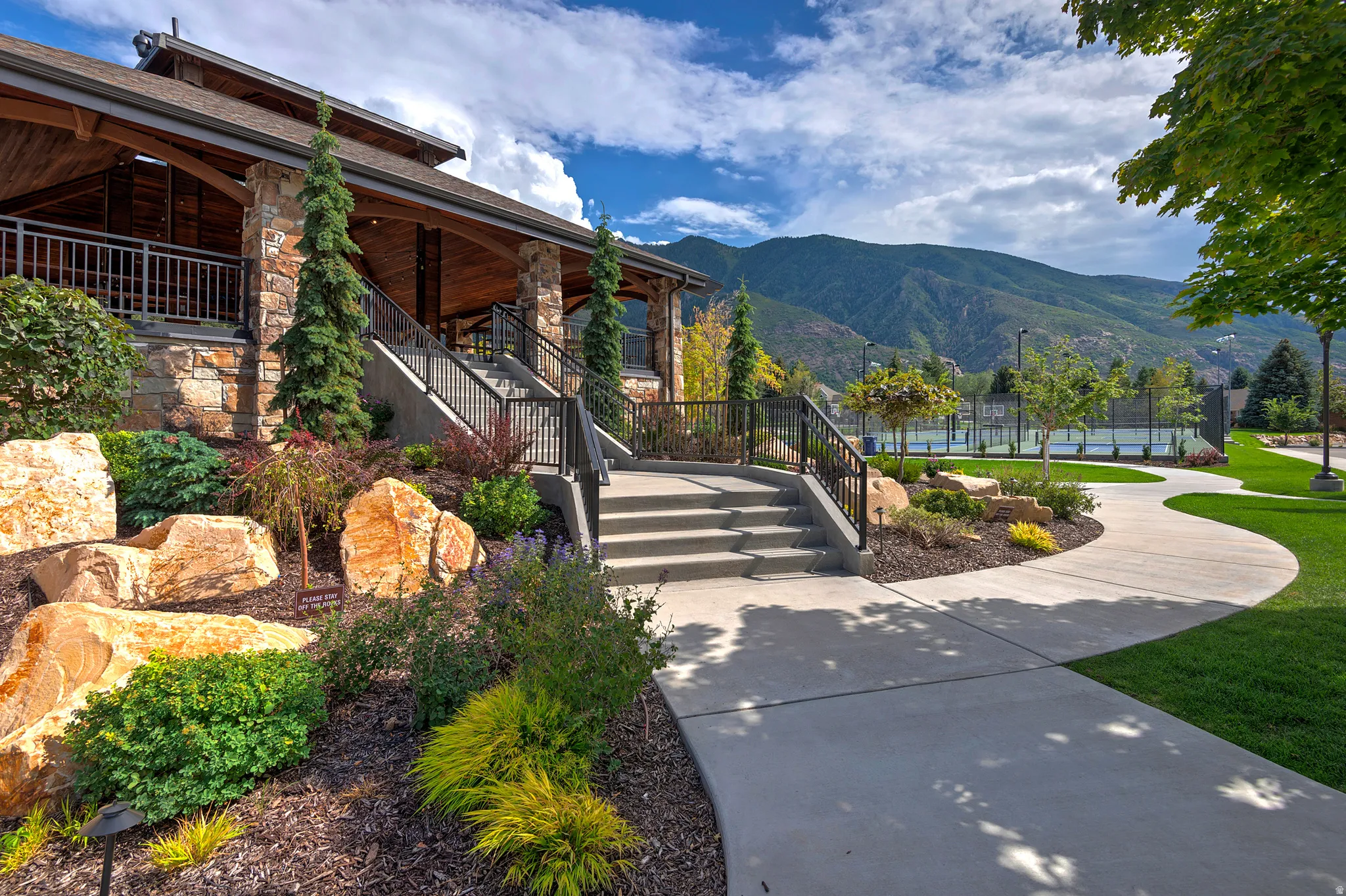 View of community clubhouse