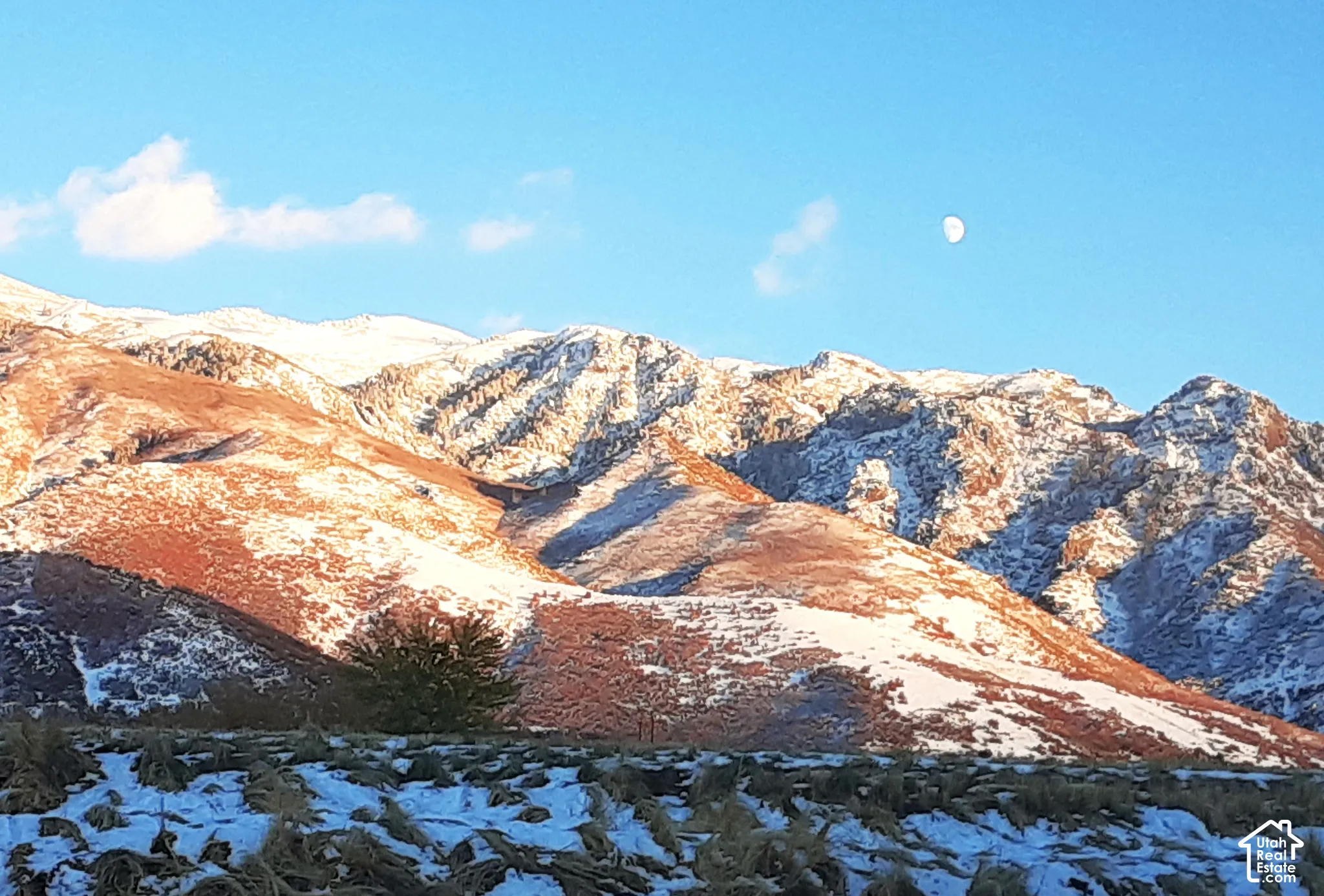 Deck mountains views