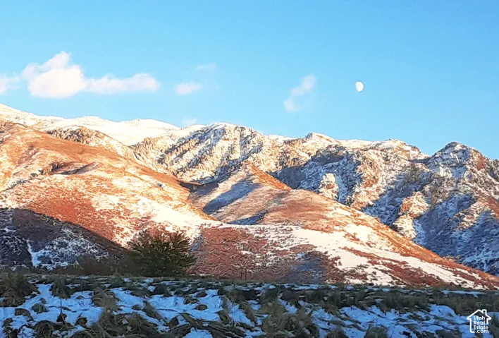 Deck mountains views