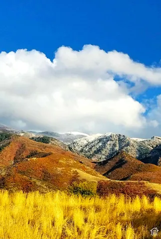 Deck mountains views