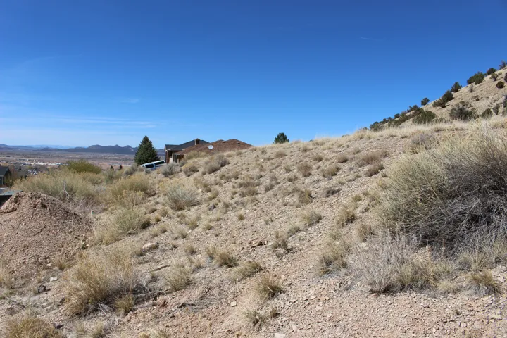 Expansive hillside property featuring natural desert vegetation