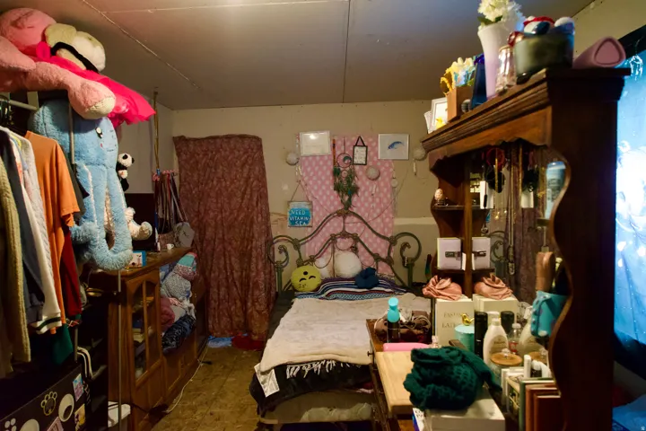 1st bedroom in the add-on.