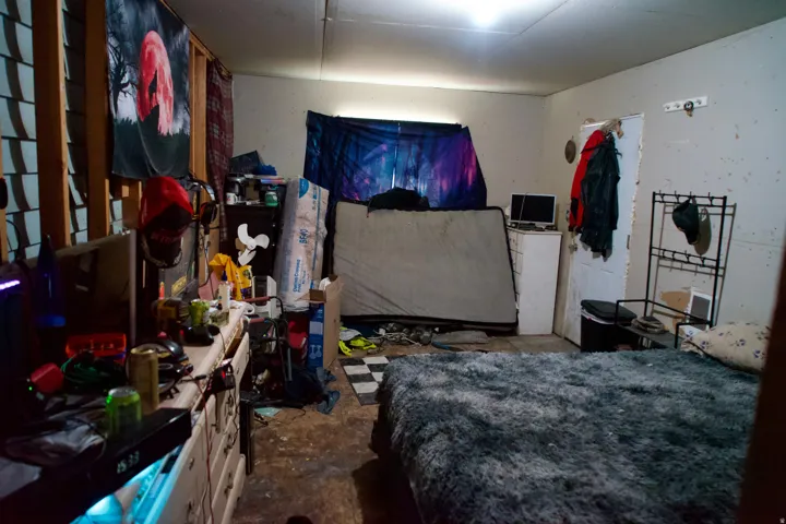 2nd bedroom in the add-on.