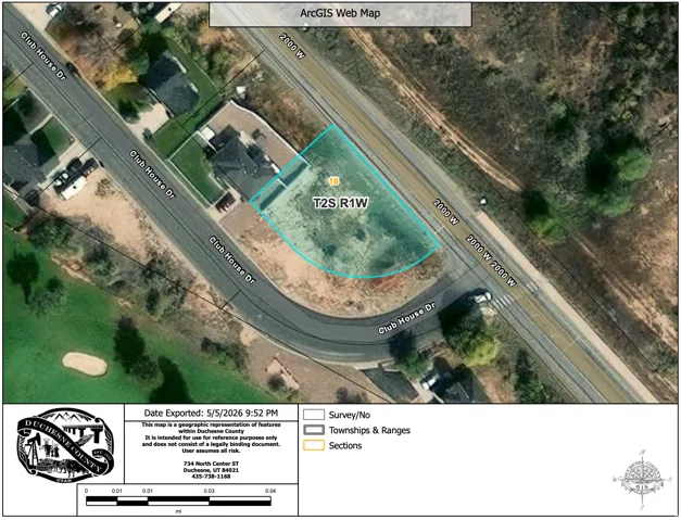GIS Map. Presenting the geographic representation of the property and its immediate surroundings
