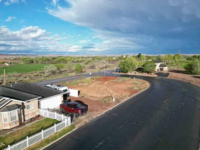 Building Lot looking EAST