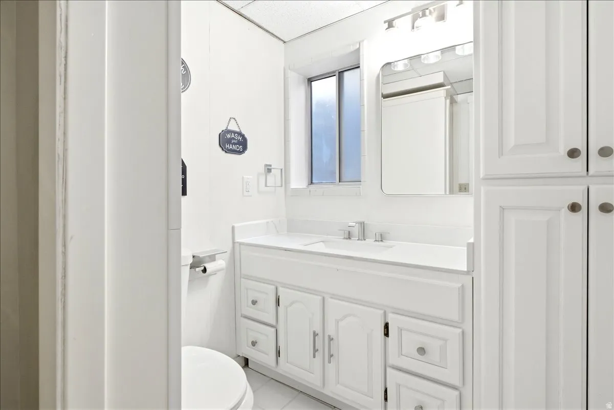 Basement bathroom
