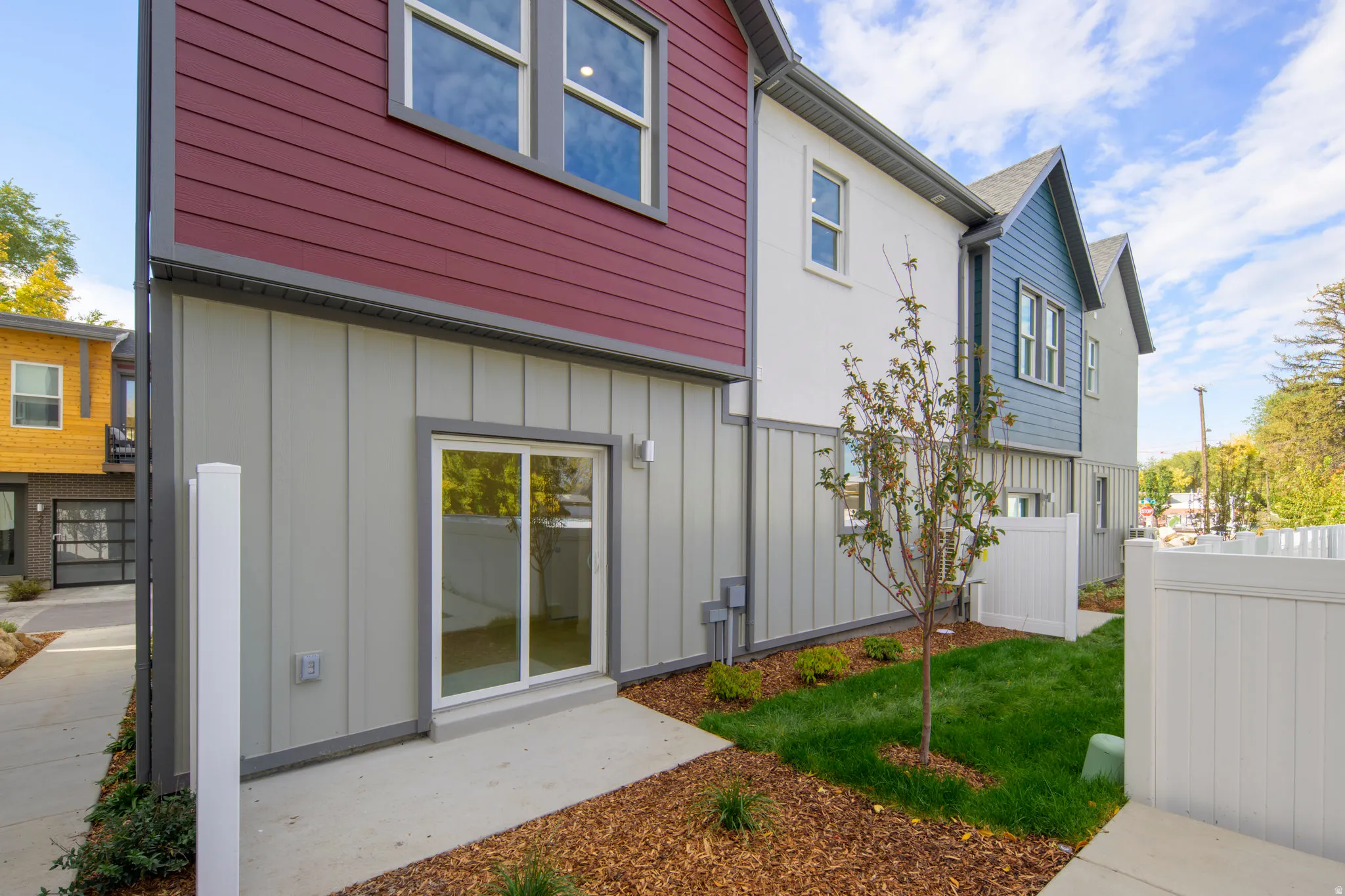 Picture of a spec home in the community. back yard space will be slightly different.