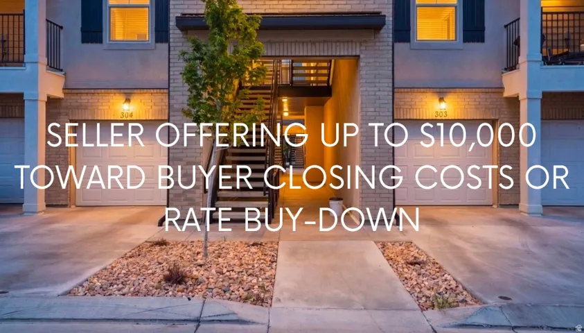 Marketing Flyer. Detailing a seller incentive package for the property