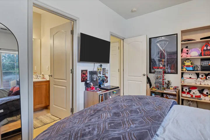 Bedroom with ensuite bath