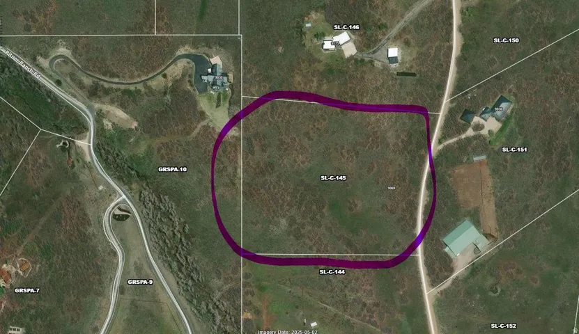 Property Boundary Map. Illustrating the property's location and parcel identification with surrounding areas