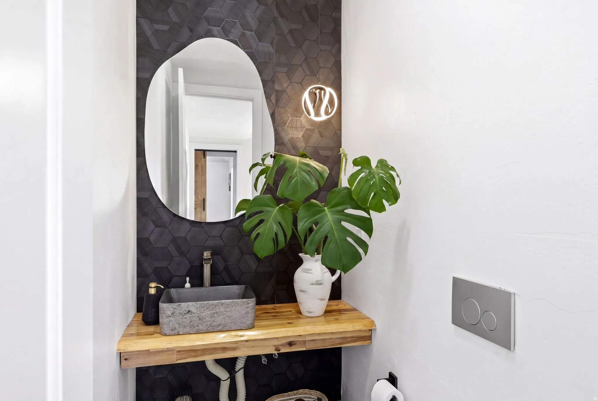Bathroom with a sink