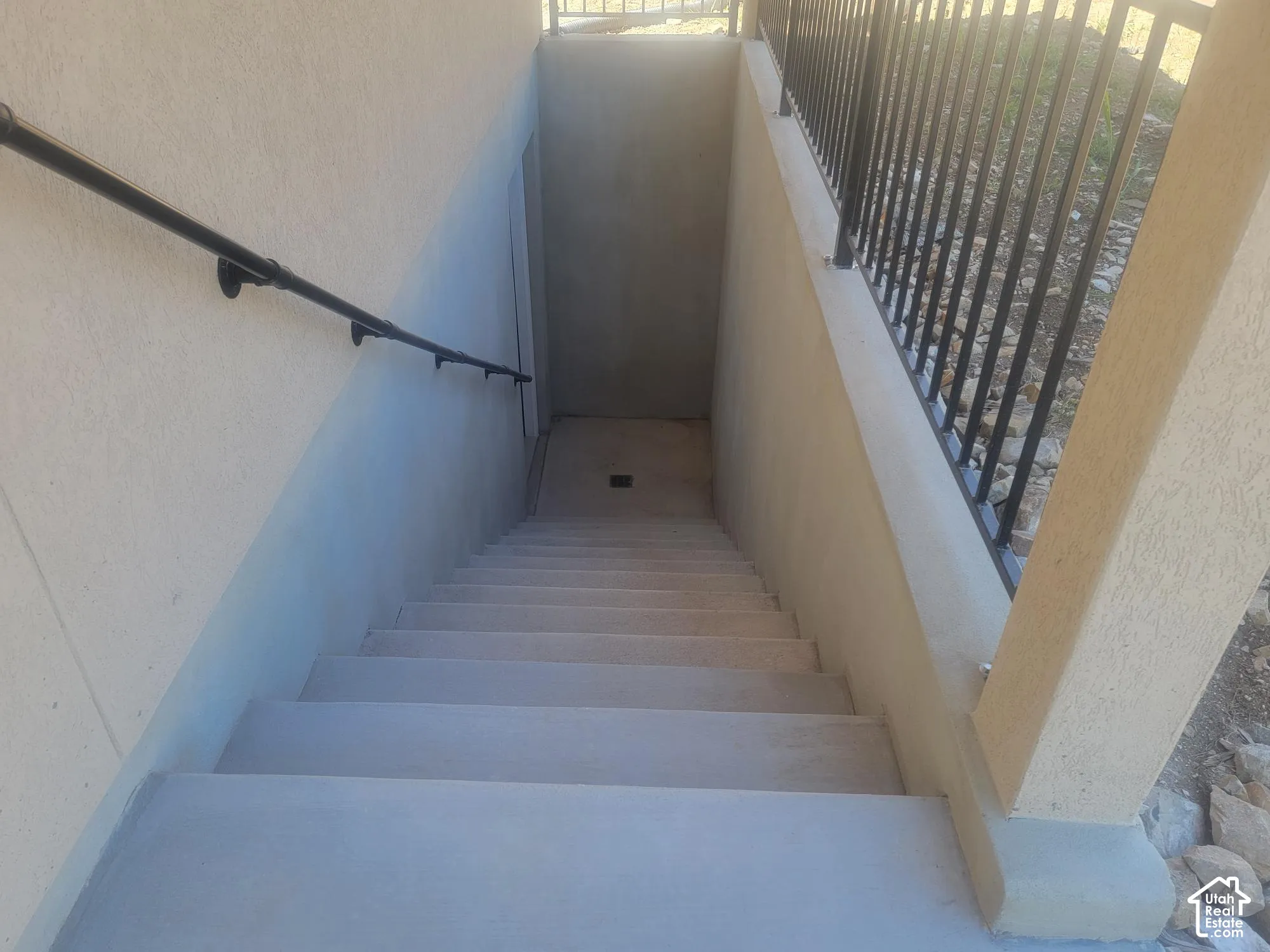 Outside Basement Entrance